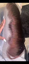 Funky chica Malasia recto de oreja a oreja, cierre Frontal de malla con 3 mechones de cabello Remy 28 30 pulgadas extensiones de cabello humano mechones con Frontal
