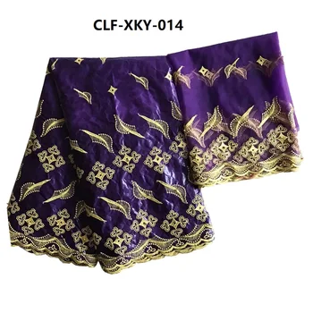 

African Lace Fabric bazin Riche Fabric 2020 New Design Embroidered bazin Riche With Tulle Lace African Lace B181015