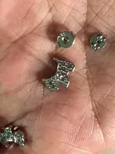 WYEAIIR-pendientes de plata de ley 925 con forma de perro, pendientes con cierre de tuerca, con diseño de perro cachorro, de circón delicado