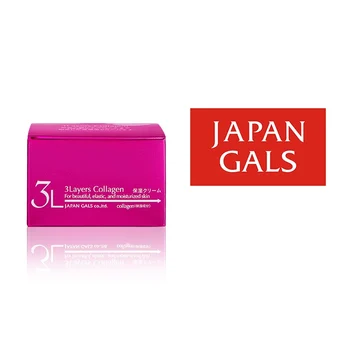 

JAPAN GALS Увлажняющий крем 3 Слоя Коллагена