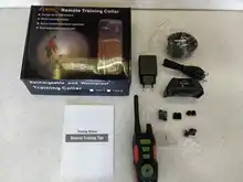 Ipets 618-1 New arrival! Dog shock collar bright color Remote 800M Waterproof and Rechargeable