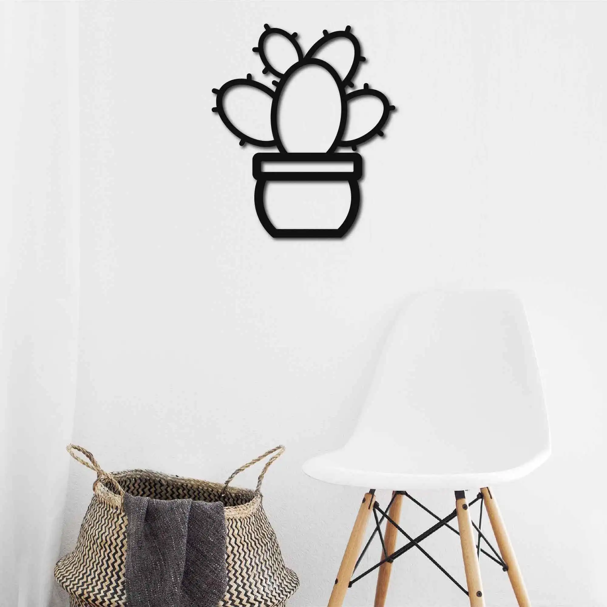 Arte De Pared De Metal Cactus Ii Decoracion Interior Decoracion