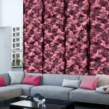 

Wall mural-Pink Fur - 50x1000 cm