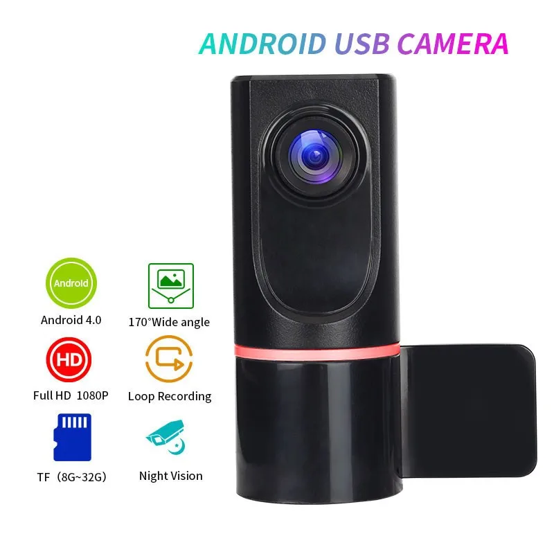 Android USB автомобильная dvr камера с функцией ADAS 1080P HD видео рекордер для автомобиля 360 ° вращающийся автомобиль электронные аксессуары видеорегистратор