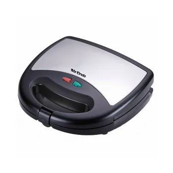 

Sandwich Maker Mx Onda GR2165 750W Black Inox