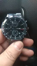Belushi-Reloj de pulsera de lujo para hombre, cronógrafo de cuarzo, de acero inoxidable, Original