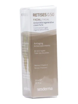 

Sesderma retises 0,50% regenerating anti-wrinkle cream 30 ml anti-aging. With retinol and vitamin C