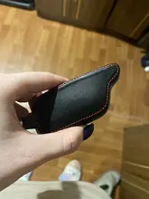 3 botones de cuero coche-estilo de cubierta para Starline B9 B6 A91 A61 Twage dos forma de sistema de alarma para coche llavero