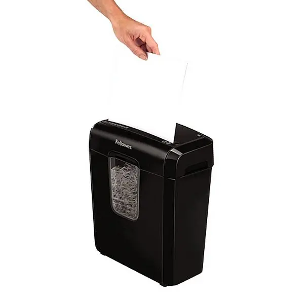 Измельчитель бумаги Micro Cut Fellowes 4687401 11 L 6 листов черный|Шредеры| |
