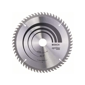 

BOSCH-circular saw Blade Optiline Wood 235x30/25x2,8mm 60