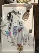 aparato radiofrecuencia facial rejuvenecimiento Rejuvenecedor galvanica facial masajeador RF por EMS depurador de piel  adelgazante corporal maquina facial radio frequencia belleza puntos negros lifting mesoterapia