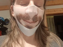 Mascarilla facial con estampado divertido para mujer, máscara de seguridad antipolvo sin costuras, lavable y reutilizable, 1/3/6