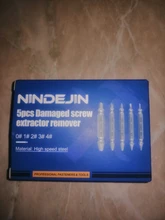 Bolt Extractor Drill-Set Stud-Remover-Tool NINDEJIN Broken Speed-Out 5pcs