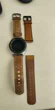Correa de cuero genuino para samsung Galaxy watch 46mm engranaje de correa S3 Correa Frontier 22mm reloj Huawei 2 gt Correa 46mm