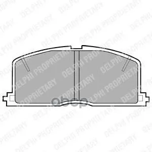 Колодки Передние Toyota Camry V10, Carina Ii, Corolla E8-E9 Lp460 Delphi арт. LP460
