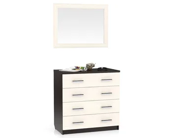 

Chest of MDF-K10 with mirror color oak/Wenge, Mirror (Oak)