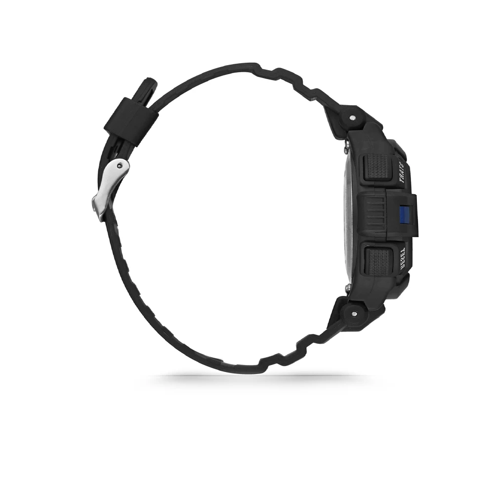 

Polo Exchange PX-DR305G-02 Men's Digital Wrist Watch,41mm PVC Case, 3 ATM Water Resistant, mineral Glass, Black