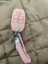 De coche de cuero clave caso de la cubierta para Kia Rio QL Sportage Ceed Cerato Forte R GT Stinger Sorento Optima K2 K3 K4 K5 Picanto para Hyundai