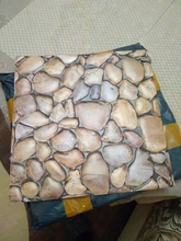 Calcomanías de pared modernas 3D Kaguyahime autoadhesivas de mosaico azulejos de cerámica DIY papel pintado a prueba de agua para el hogar para sala de estar