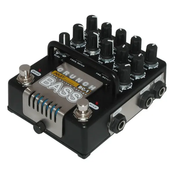 BC-" Bass Crunch" Transistor dual channel preamp guitar bass, AMT Electronics