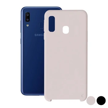 

Mobile cover Samsung Galaxy A20 KSIX Soft