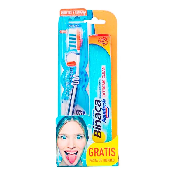 Гигиенический Набор для оральной полости Aquafresh Extreme Clean Binaca (2 шт.) | Красота и
