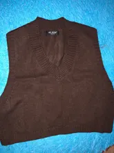 GOPLUS-chaleco tejido cuello pico para mujer, nuevo suéter de primavera y otoño, chalecos cortos informales sin mangas, tejido punto torcido, C9510, 2021