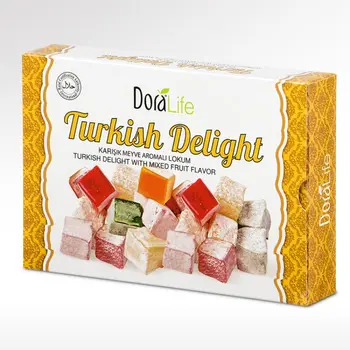 

DoraLife - Turkish Delight with Mix Fruit Flavour 225 g