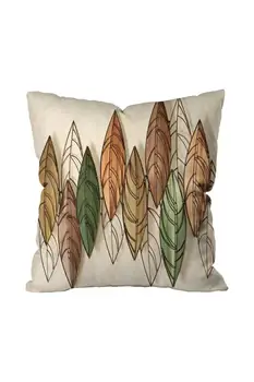 

Leaf Pattern Digital Printed Cushion Cover Decorative Sofa Pillow Cover Case Car Home Decor Throw Pillowcase Cotton Linen