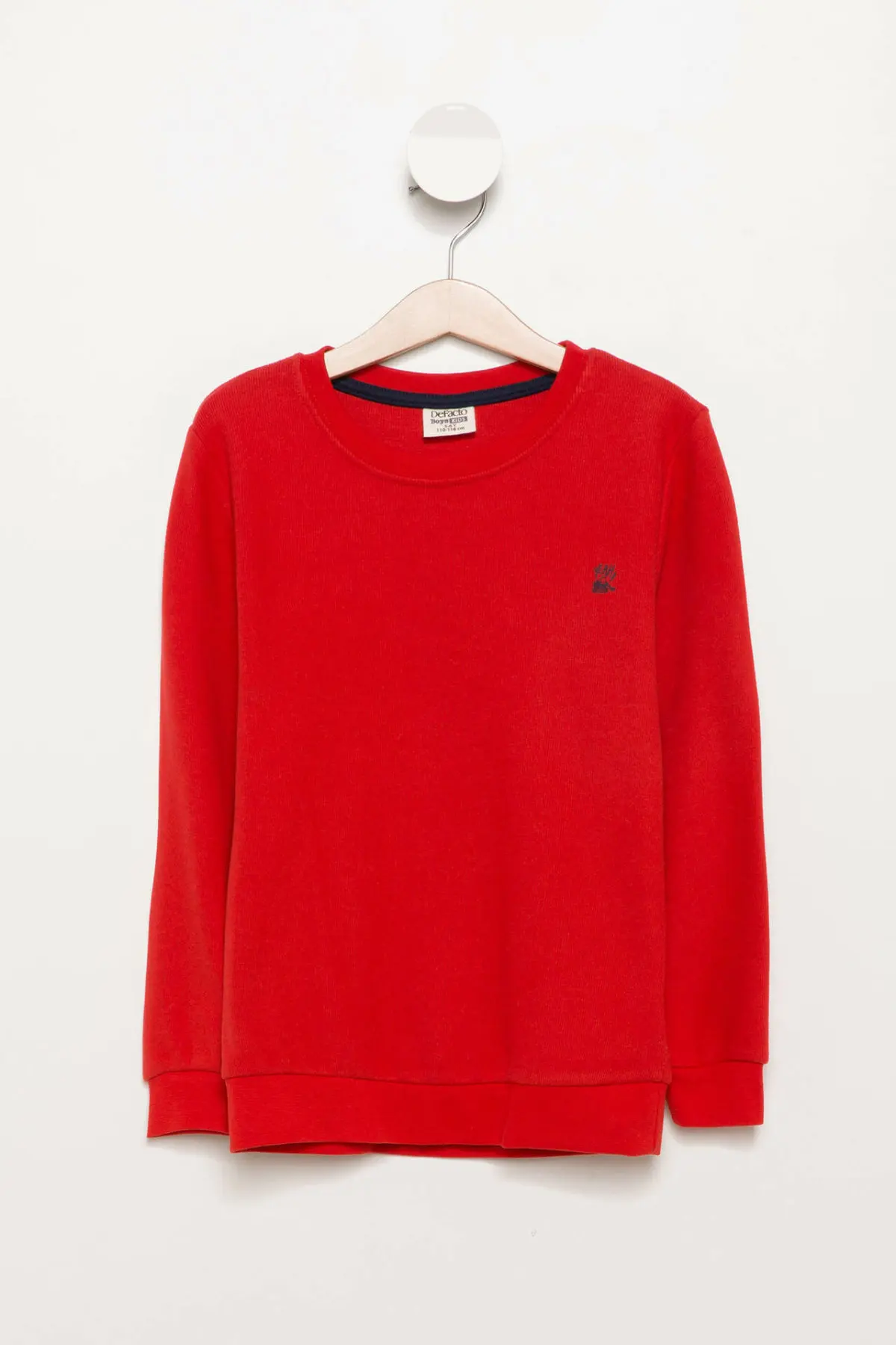 

DeFacto Boy Crewneck Fashion Pure Color Pullovers Sweater Casual Loose Pullovers Boy Pullovers Autumn New - H1963A417AU