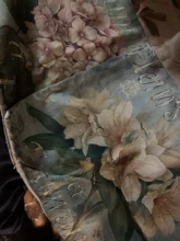 Decorative Pillows Cushion-Cover Case Bird-Flowers Plant Dropship