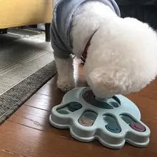 Dog Bowl Pet Training Puzzle Slow Food Bowl Leaking Food Reward Dog Game Bowl for Dog