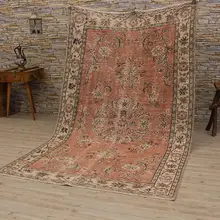 Коврик на кухню, небольшой размер коврик ручной работы, анатольский дизайн Цветочный Коврик для спальни ковер для зоны Ковер