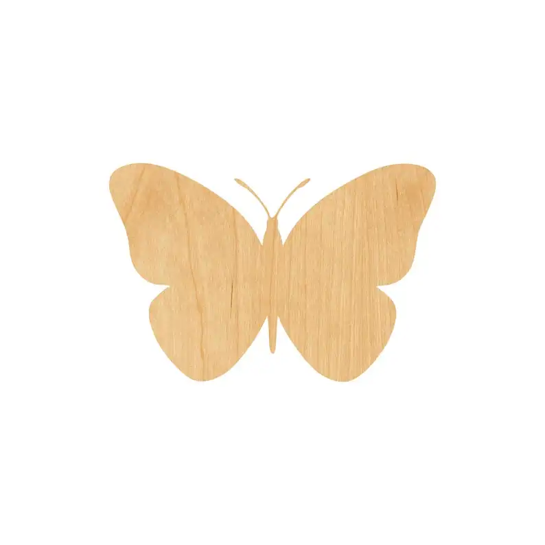 Butterfly 2 Laser Cut Out Wood Shape Craft Supply- Unfinished