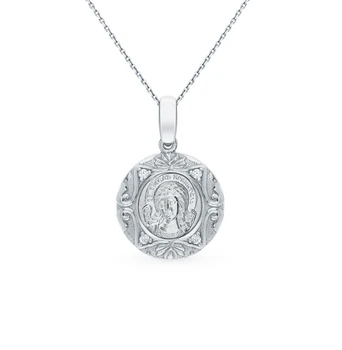 

Gold pendant with cubic zirconia sunlight