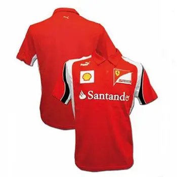 

Ferrari men's Polo Scuderia red size L