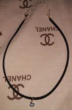 Gargantilla de Poputton con diamantes de imitación para mujer, joyería de terciopelo negro, gargantilla de cuerda, collar con colgante para mujer 2018