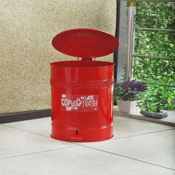 

Decorative Metal 30 lt Pedal Bin Convenient Practical Modern Vivid Colors Need Every Home Fast Shipping from Turkey