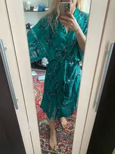 Bikini Cover-Ups Kimono Swim-Suit Beach-Wear Tunic Women Boho Carfigan Sexy Long Plus-Size