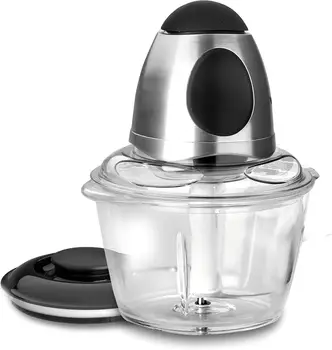 

Lacor-69063-Chopper electric glass 1 liter 160 w-Grey