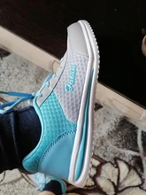 Zapatos informales transpirables para mujer, a la moda Zapatillas de malla, gruesas