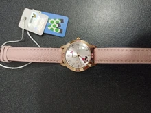 Calendario de Minnie Mouse, joyería de cristal ostentosa de lujo, relojes de cuarzo para niña, reloj de moda para mujer y niño, reloj para estudiante, regalo para niño