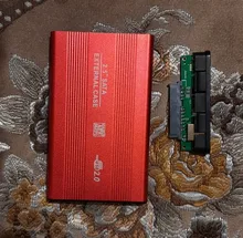 2,5 pulgadas USB 2,0 disco duro externo HDD de 480mbps apoyo 2TB de aluminio HDD Drive para 2,5 SATA duro carcasa de disco
