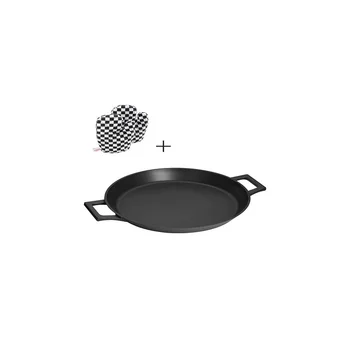 

Inoxibar paellera Absolut Black + 2 mittens, paella, cookware