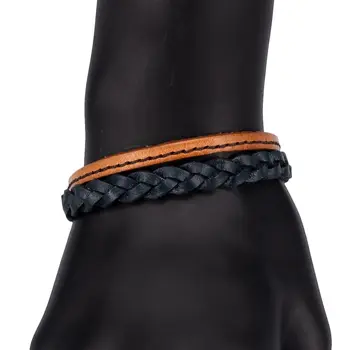

Leather bracelet otokodesign 53628 (multi-colored, magnetic lock, genuine leather)