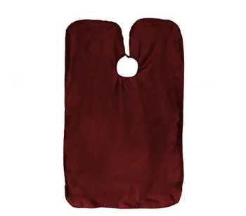 

159018 layer long burgundy pvc 91x137 for hairdresser cut and color