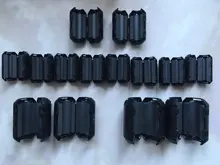 NOISE-SUPPRESSOR-FILTER Ferrite-Core Powerusb-Antenna Cord-Ring Audiocable RFI Choke