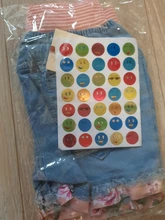 Pantalones cortos de vaquero con cintura elástica para niñas, bermuda femenina de princesa con estampado de flores a la moda para verano