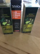 Sevich-espray de esencia para el crecimiento del cabello para hombres y mujeres, tratamiento para la pérdida del cabello, nutre las raíces, fácil de llevar, cuidado del cabello Germinal rápido, 30g