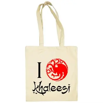 

Cloth Bag Game Of Thrones Game of Thrones I Love Khaleesi